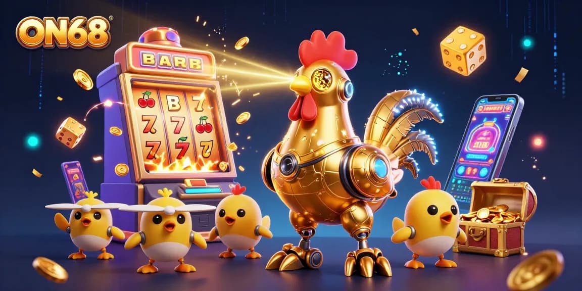 Experience thrilling gameplay with ON68 at the vibrant online casino filled with jackpot excitement.