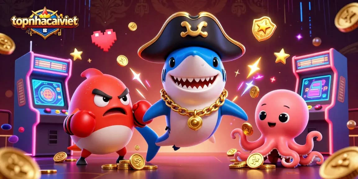 Engage with topnhacaiviet's vibrant casino world featuring dynamic characters and exciting game elements