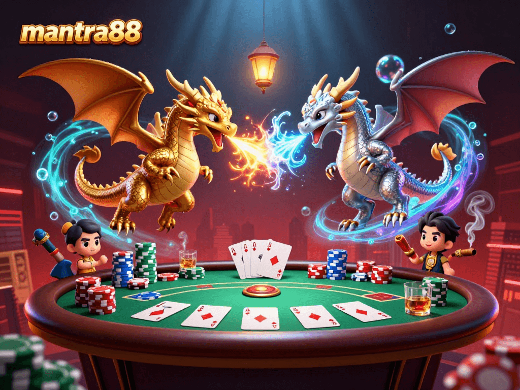 Experience the thrill of mantra88 gaming with epic dragon action and poker elements!