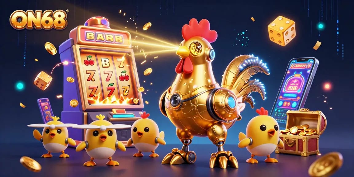 Experience thrilling gameplay with ON68 at the vibrant online casino filled with jackpot excitement.