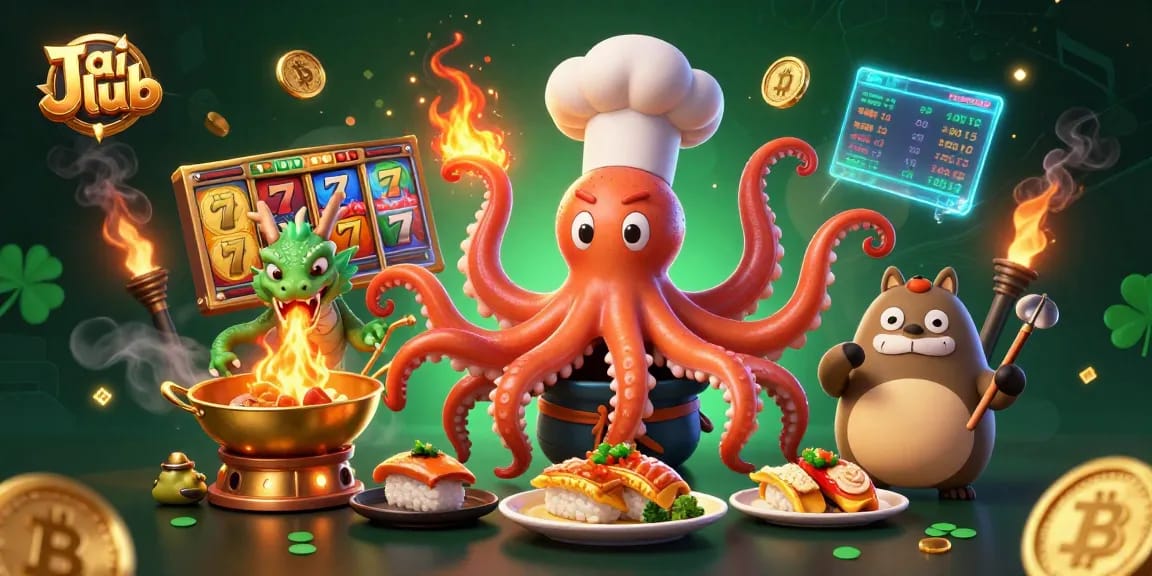 Engage in thrilling gaming on Jai club with exciting slot reels and vibrant characters.