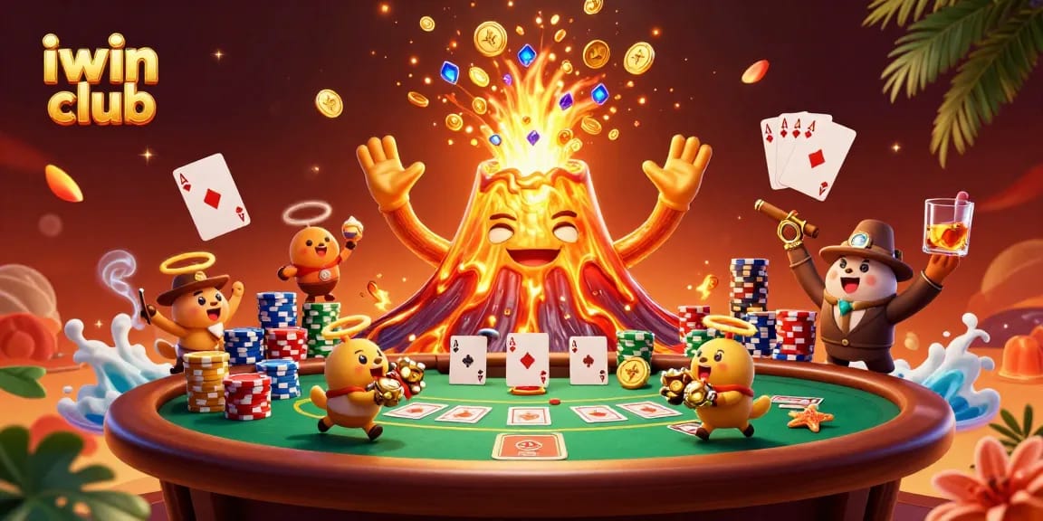 Experience thrilling wins at iwin club with a vibrant casino scene filled with treasures.