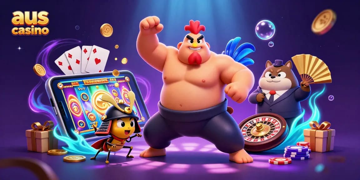 Engage in thrilling gameplay at aus casino during an action-packed arcade scene.