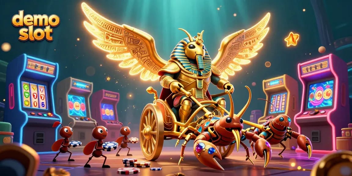 Engage in thrilling demo slot experiences with vivid characters and vibrant colors.