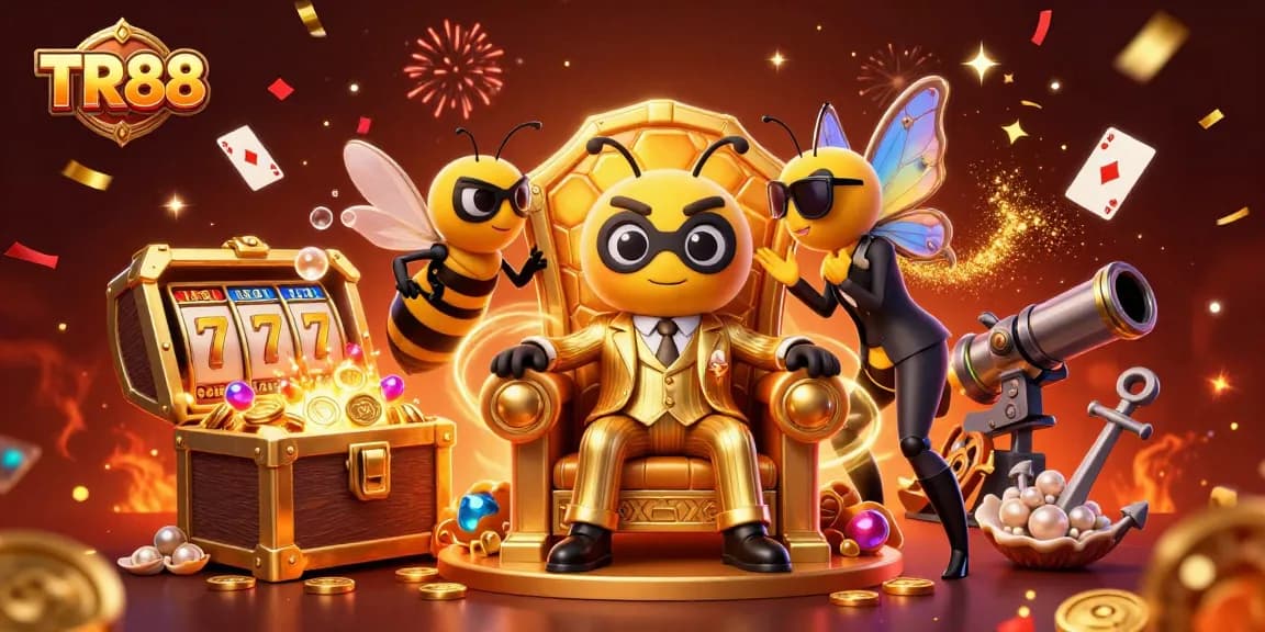 Spin reels and unlock treasures at TR88, where thrilling jackpots await players.