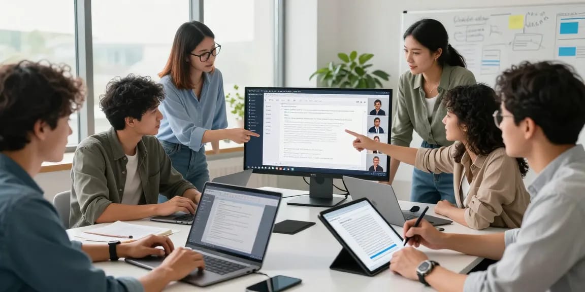 在现代协作办公环境中,团队利用WPS Office 下载进行云文档协作,真实展现多设备同步和在线编辑的高效工作。