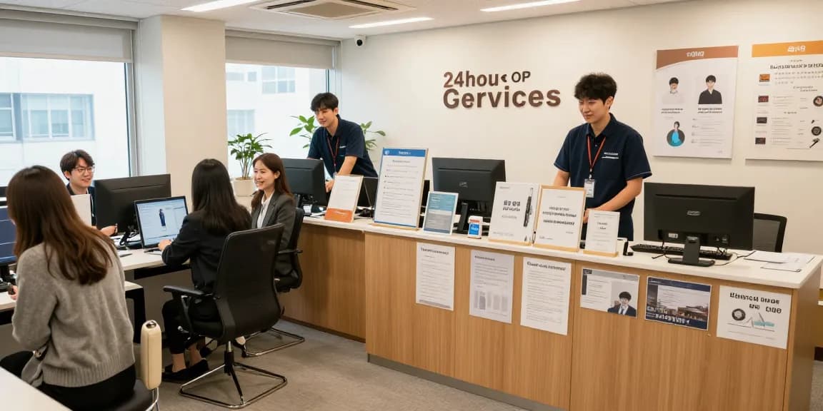 Trusted 분당op services in a welcoming local office setting, showcasing professional advice and community service.