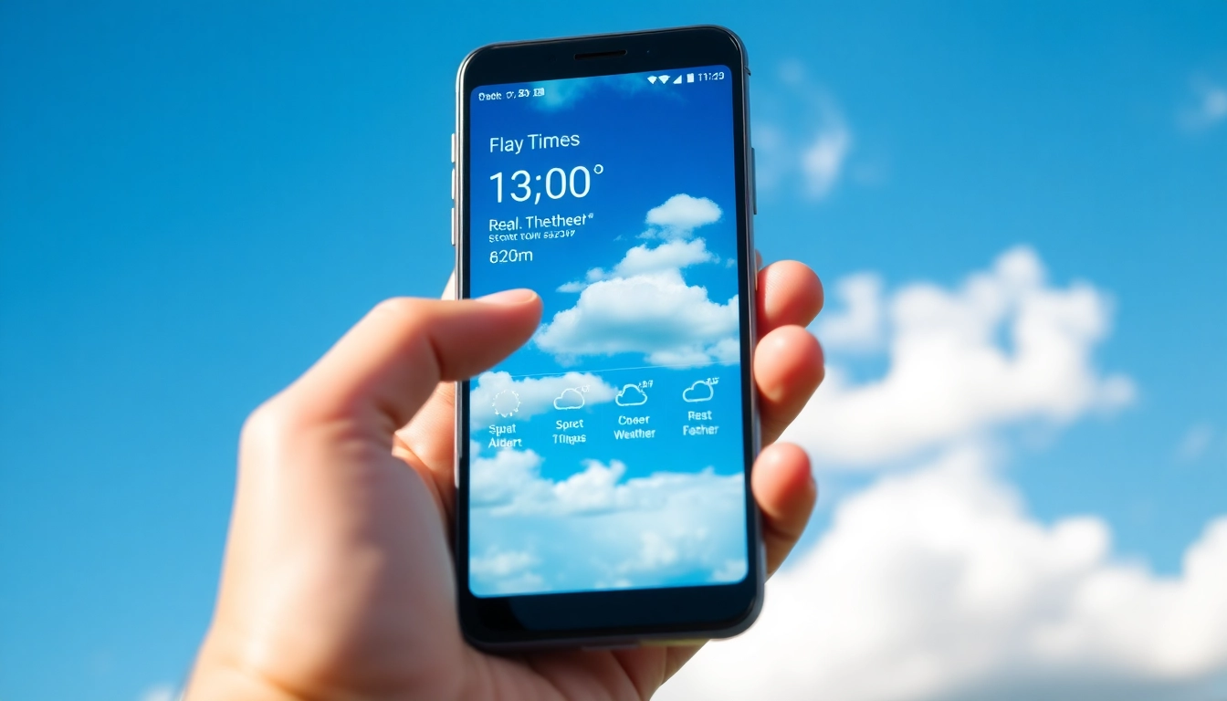 Discover top weather apps for android that showcase real-time data and user-friendly interfaces.