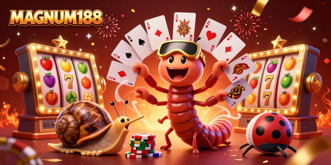 Engage with thrilling gameplay at MAGNUM188, the top online casino featuring animated characters and exciting rewards.