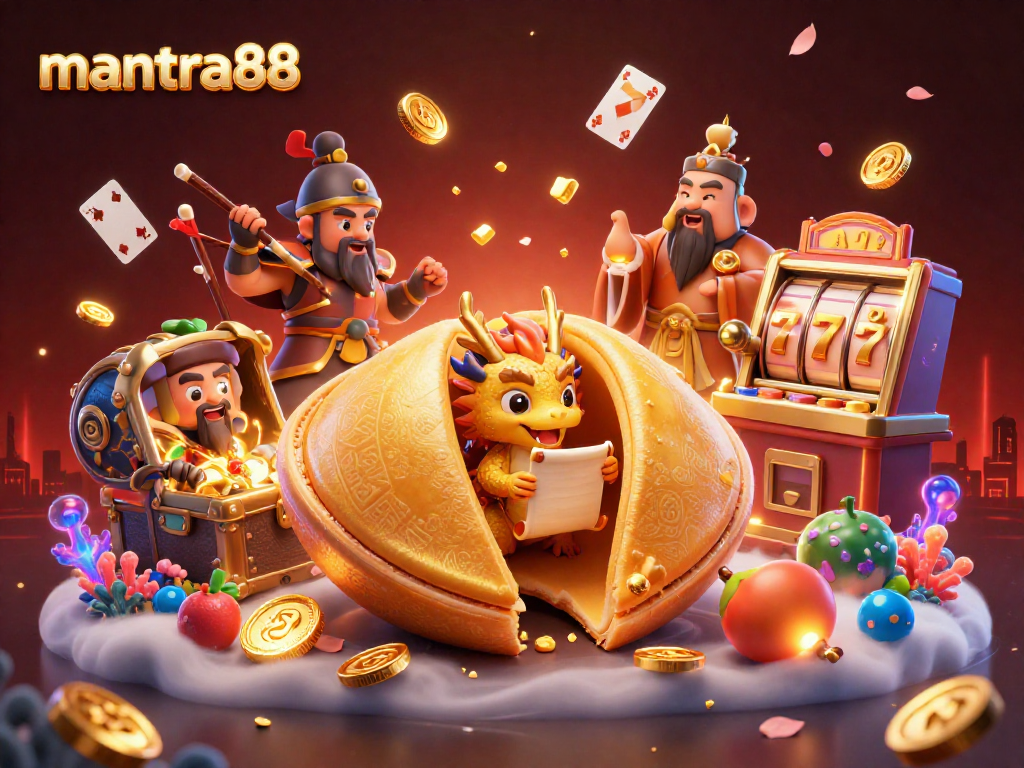 Engage with mantra88’s thrilling slot experience, witnessing dynamic jackpot visuals and enchanting characters.