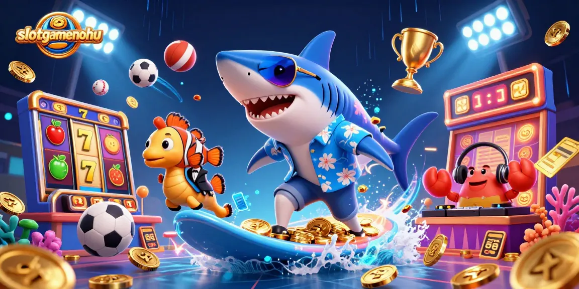 Experience jackpot thrills at slotgamenohu with vibrant animated casino elements.