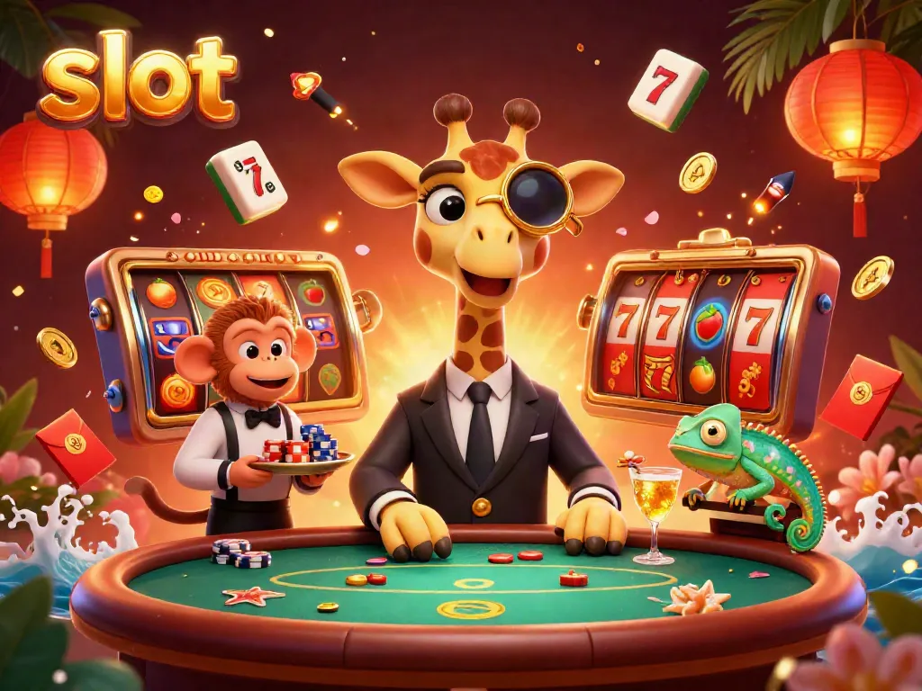 Experience thrilling slot action with vibrant characters and dynamic gaming elements.