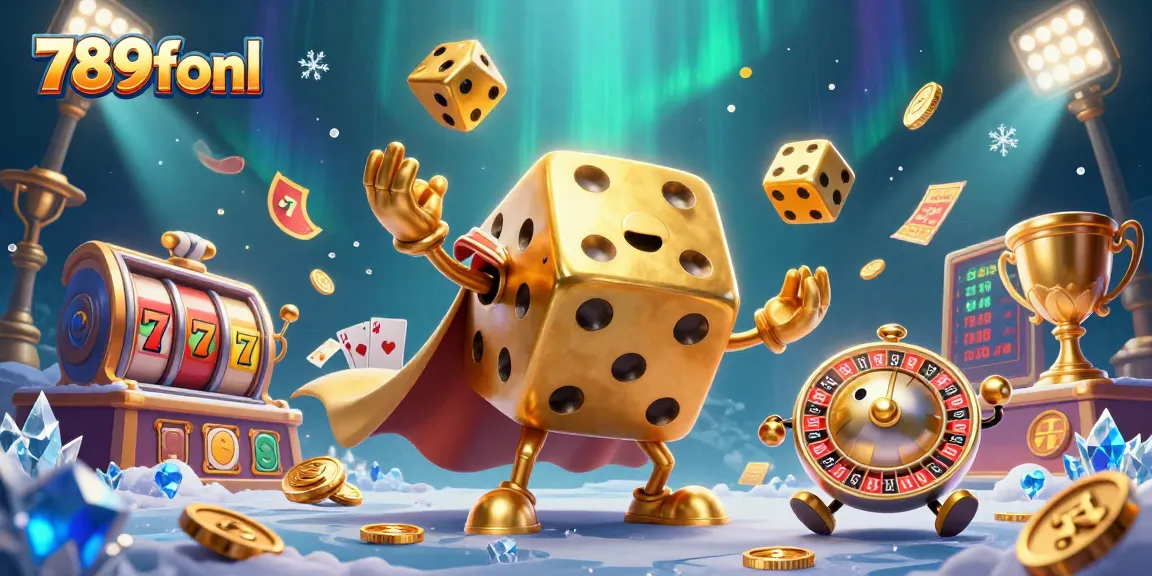 Engage with 789fonl's vibrant gaming world through dynamic slots and golden dice in thrilling action.