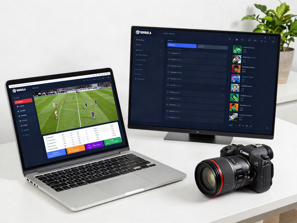 Online sports betting on WWBOLA platform with user analyzing odds and statistics.