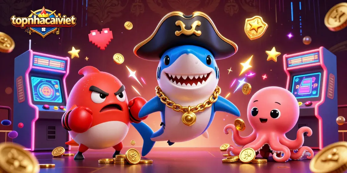 Engage with topnhacaiviet's vibrant casino world featuring dynamic characters and exciting game elements