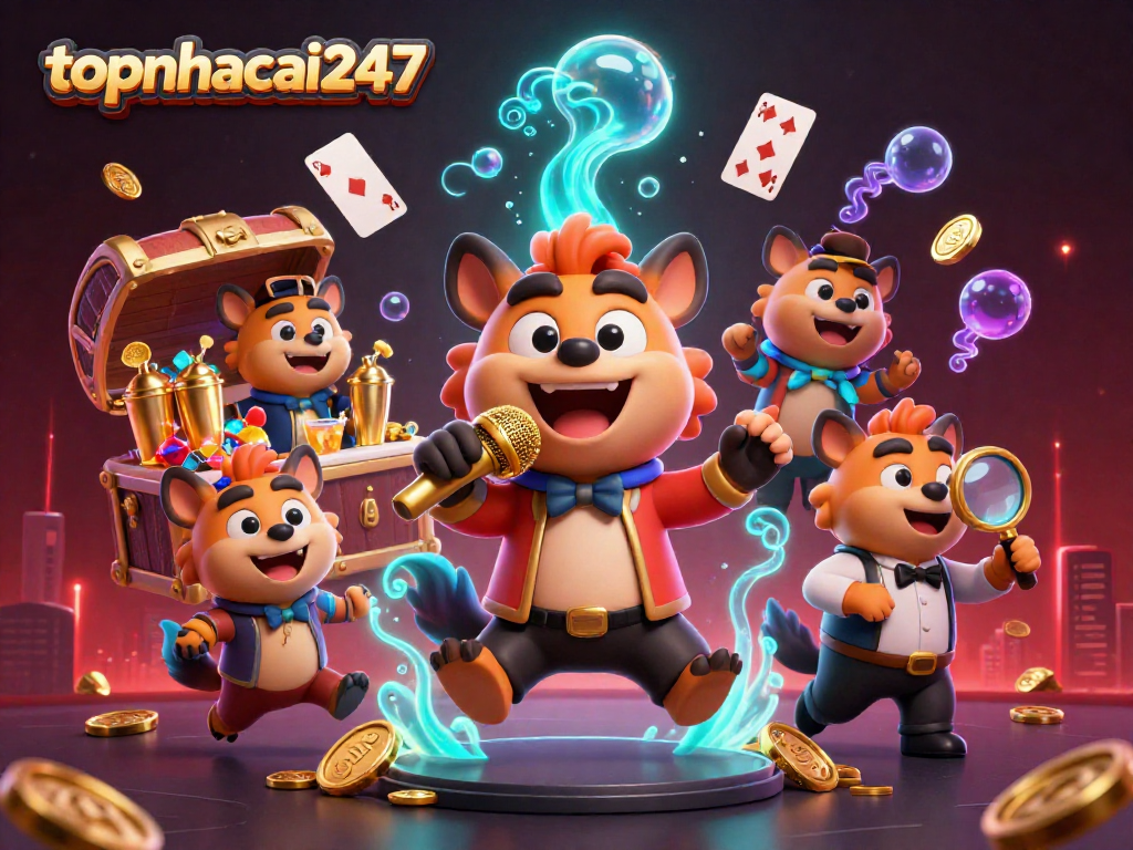 Experience the thrilling vibe of topnhacai247 with a hyena comedy casino club scene full of excitement and fun.