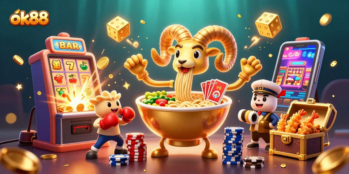 Experience thrilling adventures with ok88 in a vibrant casino scene full of excitement and winnings.