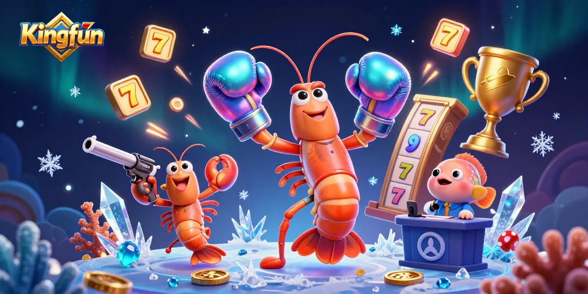 Kingfun delivers an unforgettable casino experience with vibrant slot reels and dynamic characters.