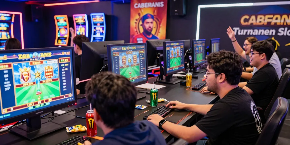 Turnamen slot online cabemanis88 dengan pemain antusias dan suasana kompetitif.