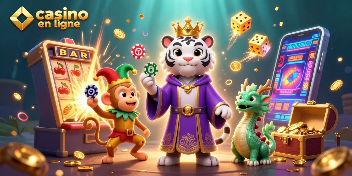 Visitez le casino en ligne et explorez des jackpots avec une illustration captivante
