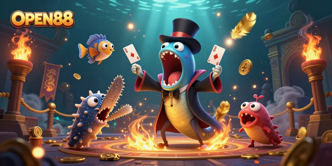 Celebrate wins with OPEN88: Enjoy dazzling underwater casino adventures featuring magical sea creatures.