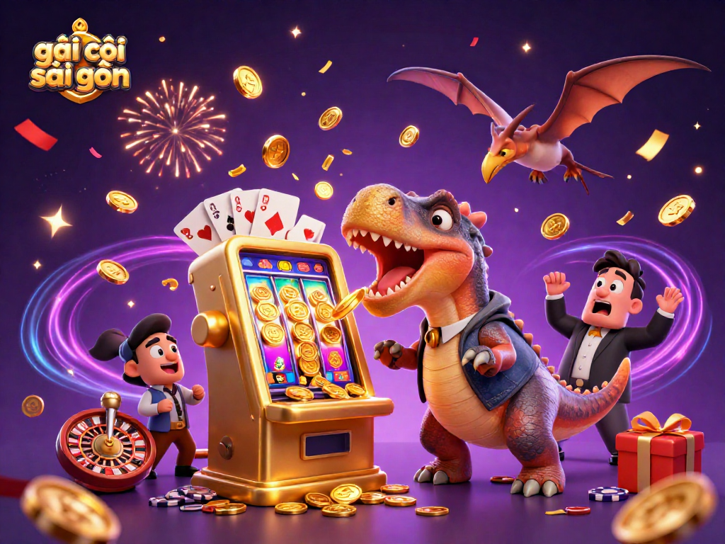 Engage with gái gọi sài gòn as a heroic pachycephalosaurus wins a jackpot, thrilling casino action.