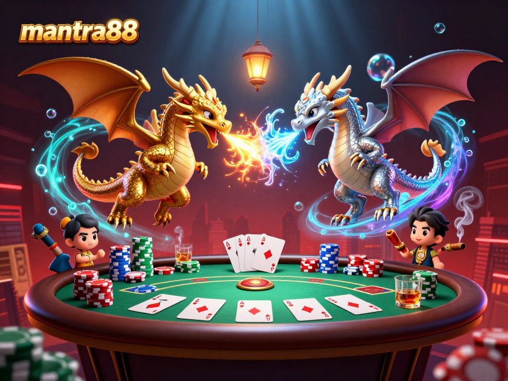 Experience the thrill of mantra88 gaming with epic dragon action and poker elements!