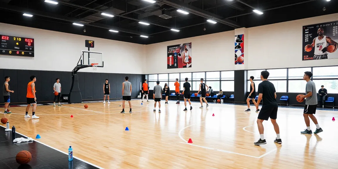 Frobot Studios basketball training session showcasing teamwork and strategy development