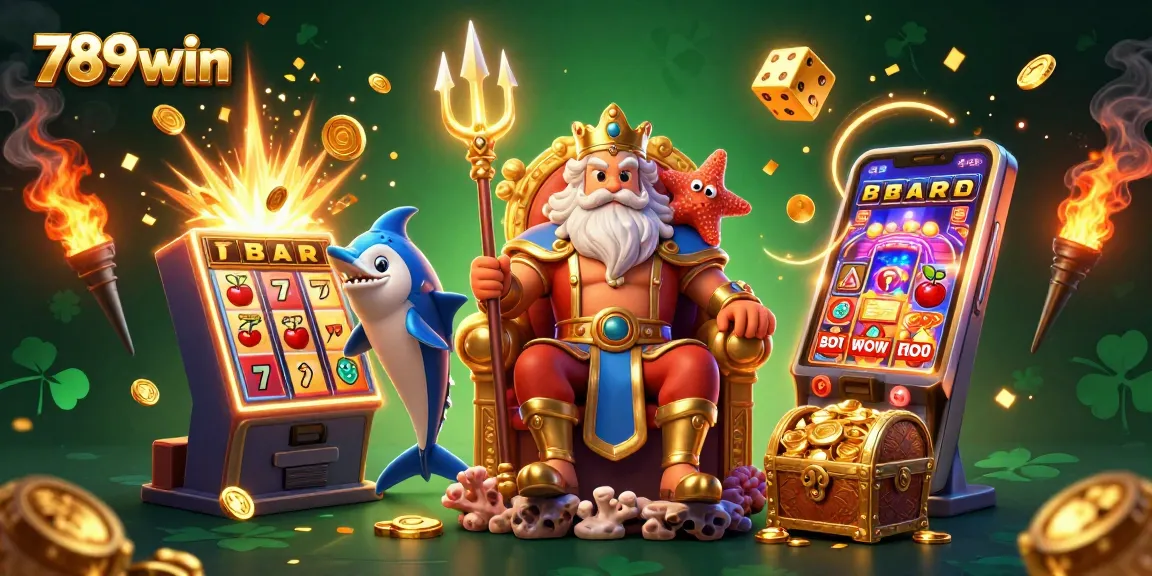 Engage with 789win's exciting world as Neptune rules the jackpot with fun casino elements.