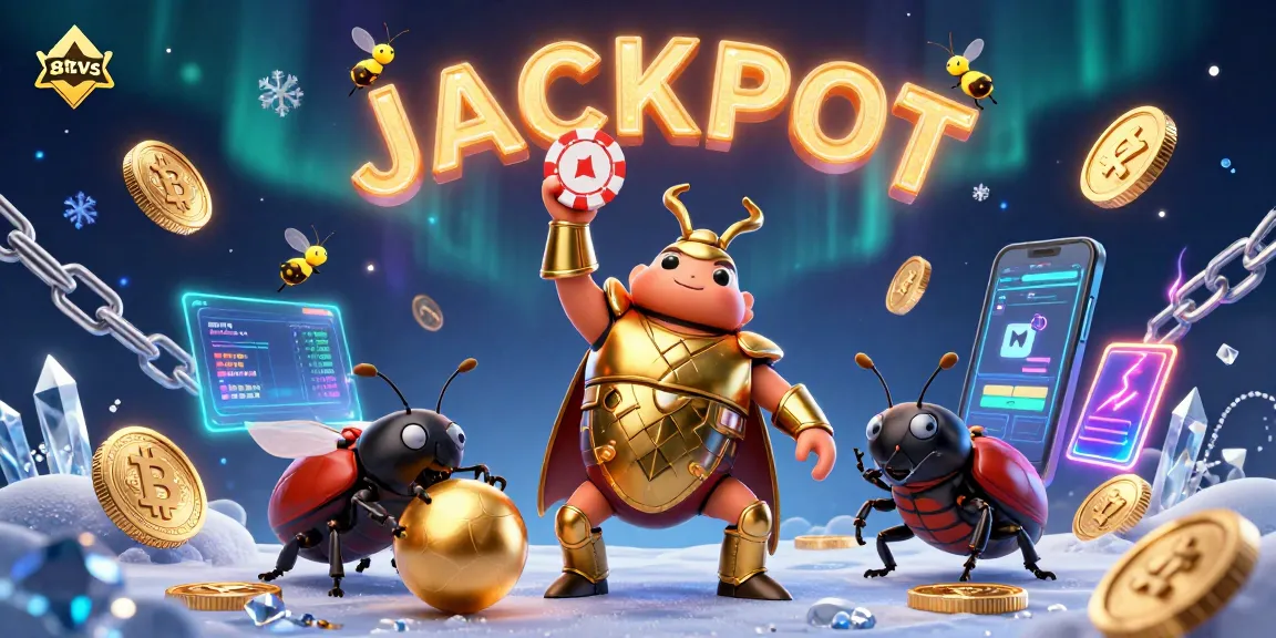 Engage with thrilling games on s8tvs, where the hercules beetle celebrates a jackpot win!