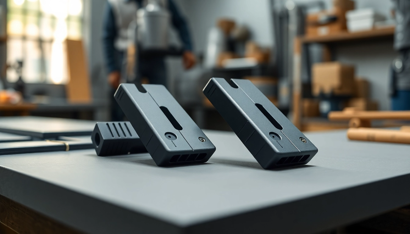 Showcase of glock 17 slides with detailed craftsmanship and sleek design.