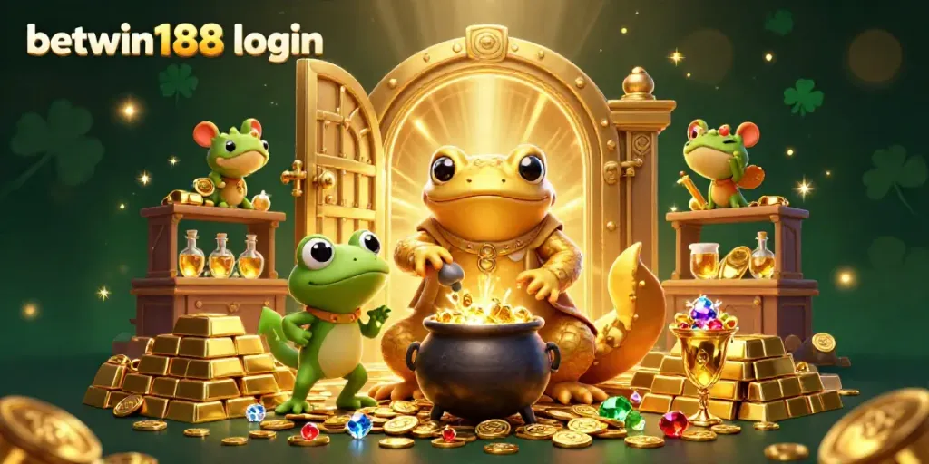 Mengakses betwin188 login untuk peluang menang yang lebih baik dengan karakter 3D menarik dan suasana kasino.
