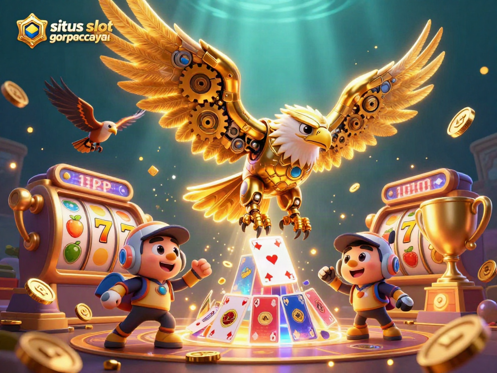 Experience excitement with situs slot gacor terpercaya featuring dynamic winning spins and colorful slot elements.