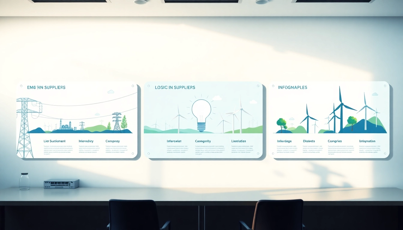 Visual representation of who are the big 6 energy suppliers in the UK, highlighting key information.