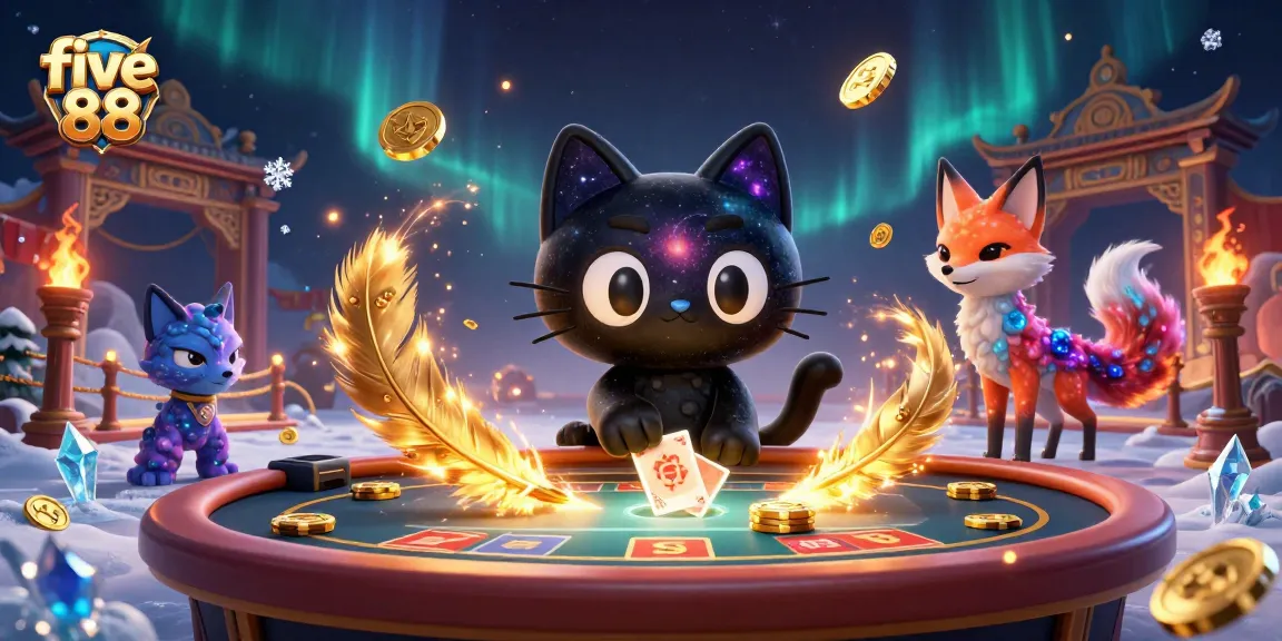 Experience thrilling moments at five 88's cosmic casino with vibrant characters and dynamic gameplay.