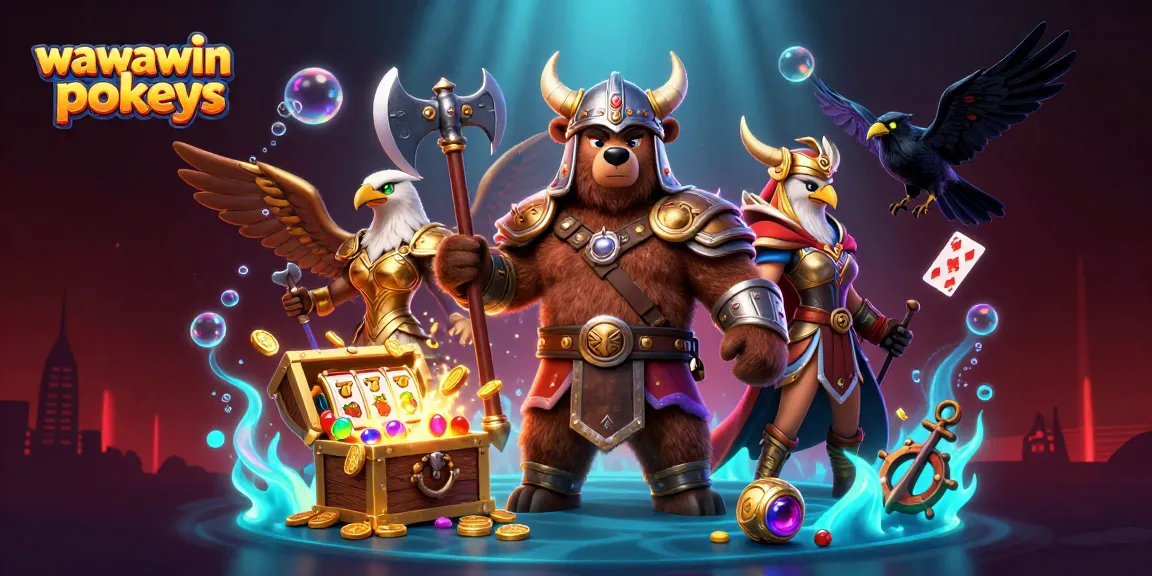 Engage with wawawin pokies amidst a dynamic 3D casino environment with vibrant graphics and exciting features.
