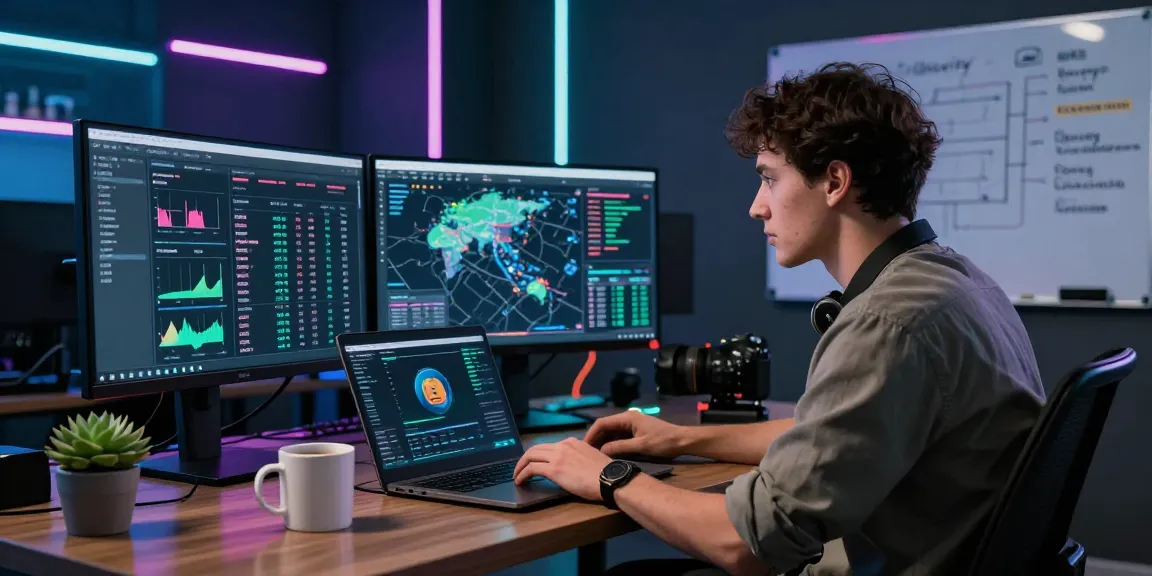 Analyzing the Best Darknet Markets 2026 in a high-tech cybersecurity lab.