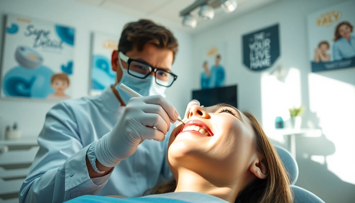 Enhance your smile with cosmetic dentistry services in a professional dental setting.