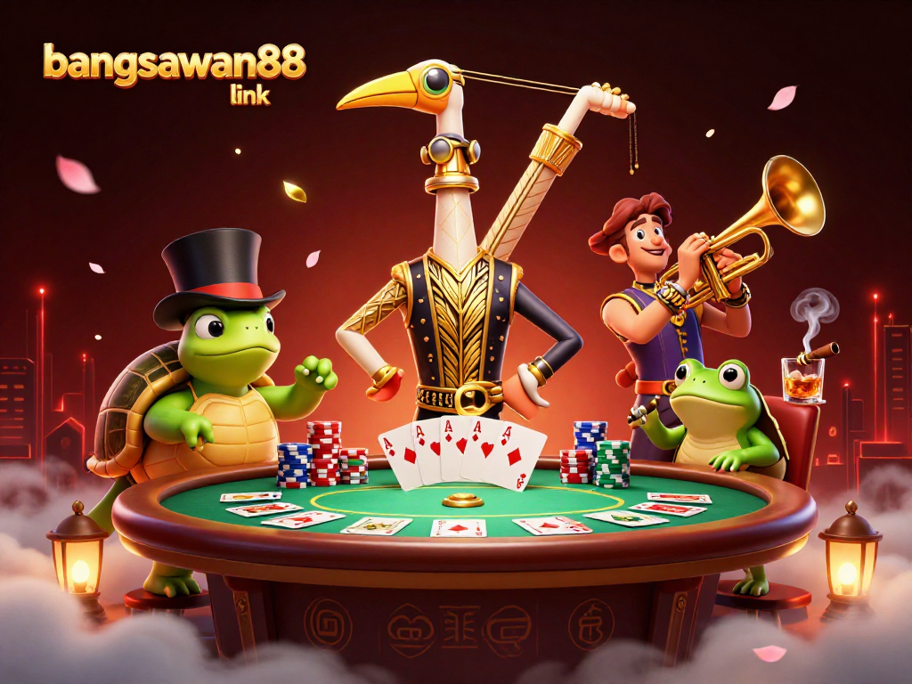 Experience thrilling gameplay with bangsawan88 link in a vibrant casino scene full of excitement.