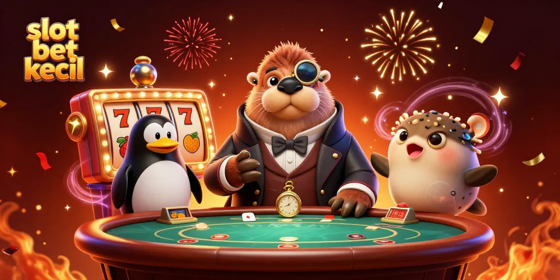Engage with slot bet kecil opportunities featuring a jolly walrus at a dynamic underwater casino scene.