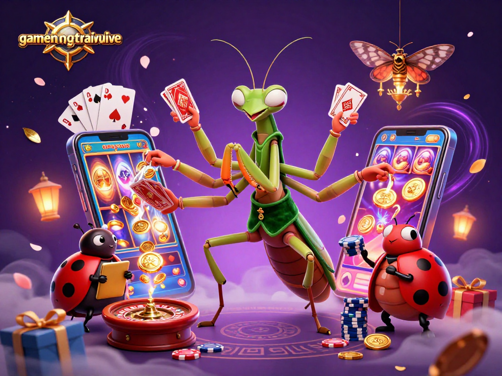 Experience thrilling gameplay with gamenongtraivuive, featuring a vibrant 3D casino scene of engaging characters and dynamic elements.