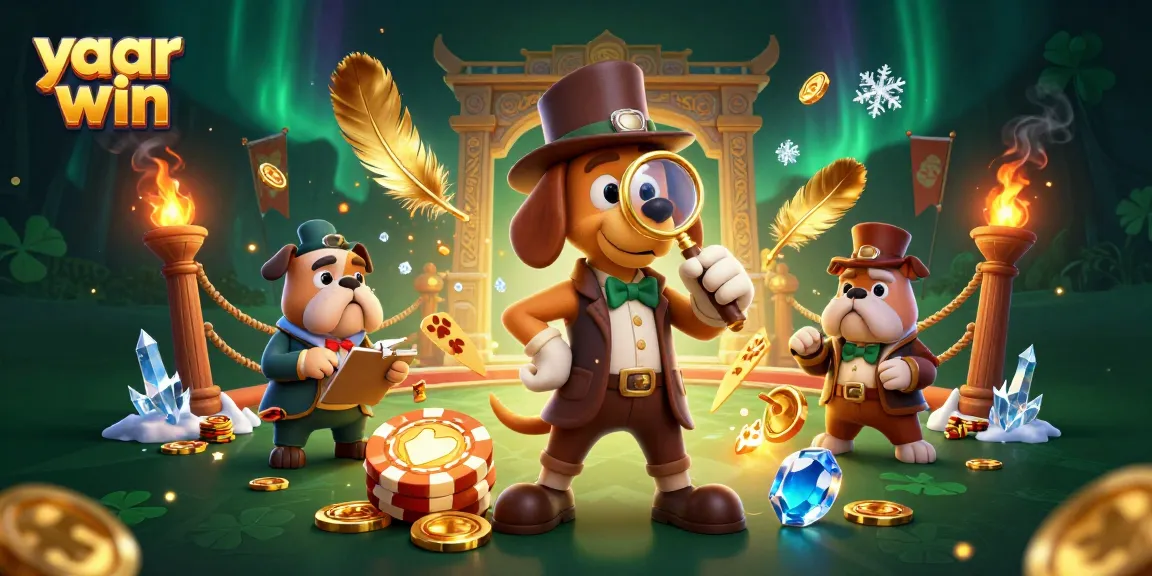Join the thrilling adventure with Yaar Win as a detective finds poker clues among golden treasures!