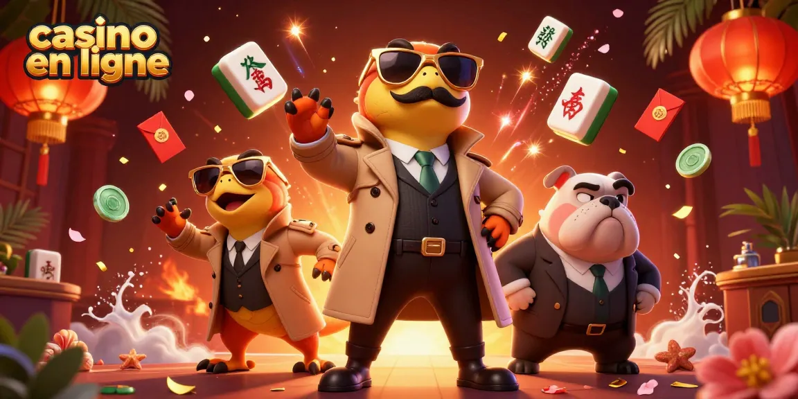 Jouez dans un casino en ligne animé, avec des raptors hilarants tentant d'entrer dans un salon VIP rempli d'éléments de jeu.