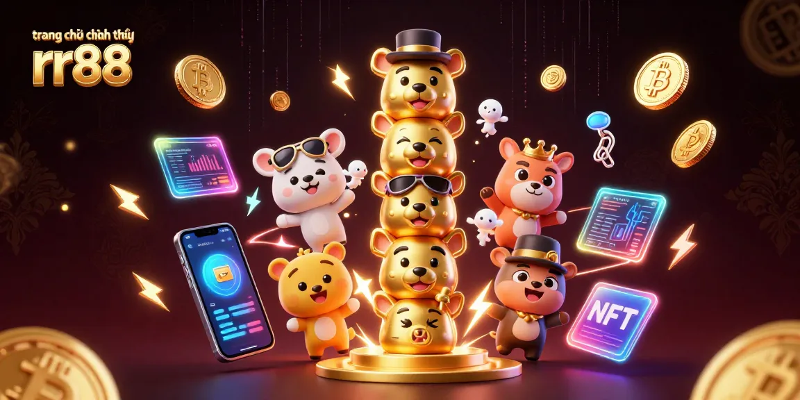 Play and win at trang chủ chính thức rr88 with vibrant 3D casino-themed illustration