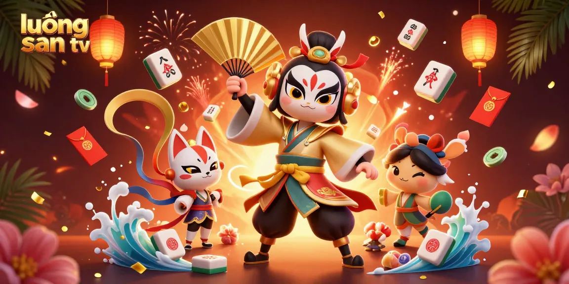 Experience thrilling gambling action with lương sơn tv in this vibrant, detailed 3D digital illustration.