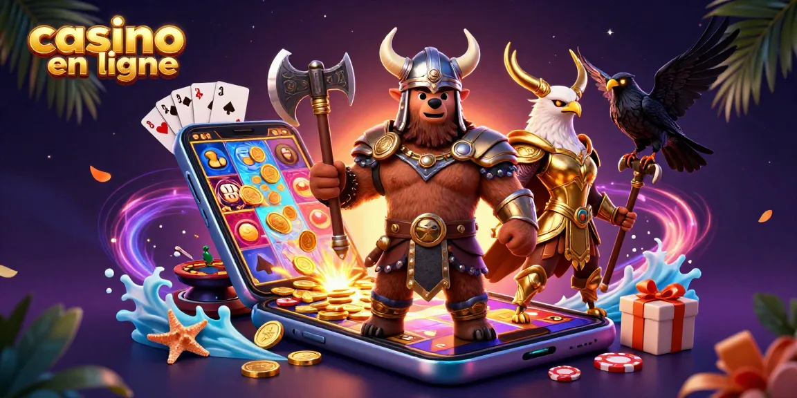 Vikings et aigles guerriers en ligne de jeux de casino, expérience casino en ligne immersive