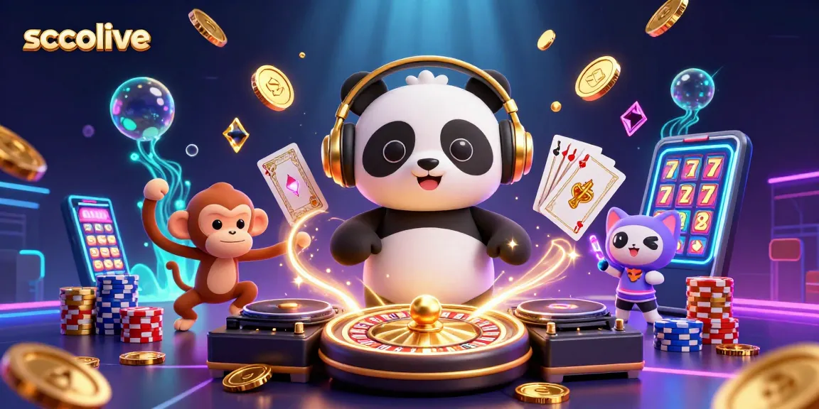 Socolive showcases a lively 3D casino scene with vibrant characters and dynamic elements, inviting gamers to join the fun.