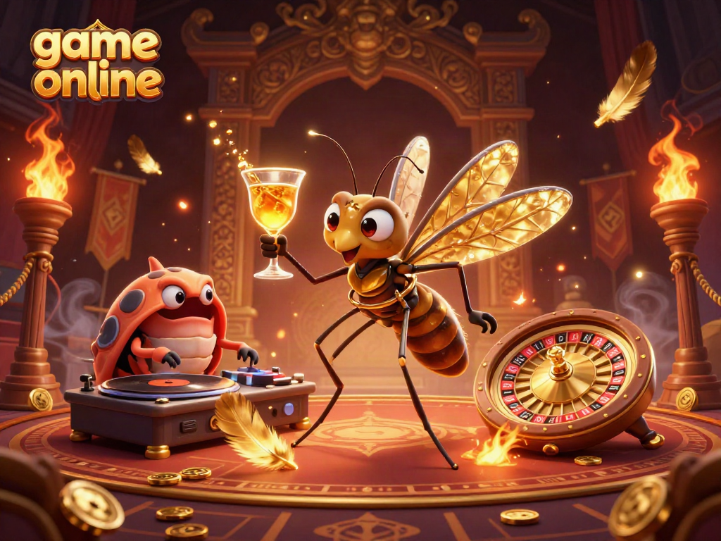 Engage with thrilling game online experiences with vibrant characters and dynamic casino elements.