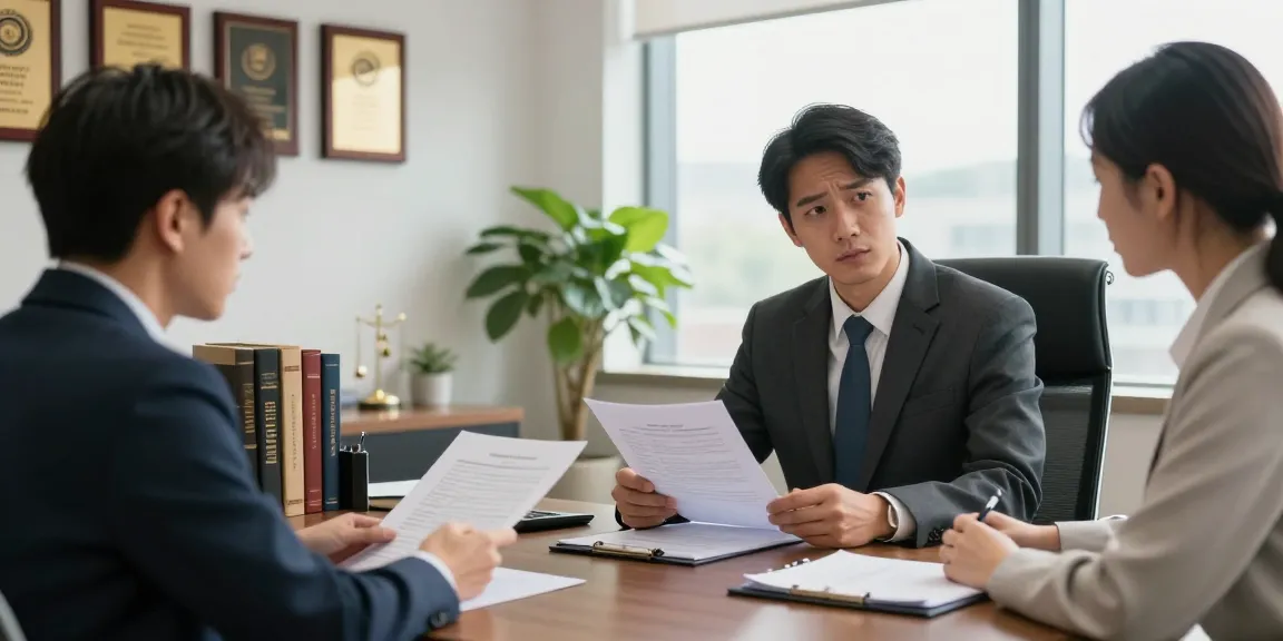 Engaging legal consultation with a criminal lawyer explaining case details in a professional office setting.