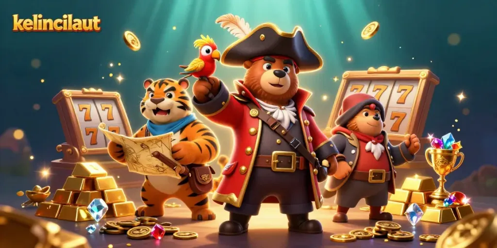 Join kelincilaut adventures in this vibrant casino world filled with treasures and gaming excitement.
